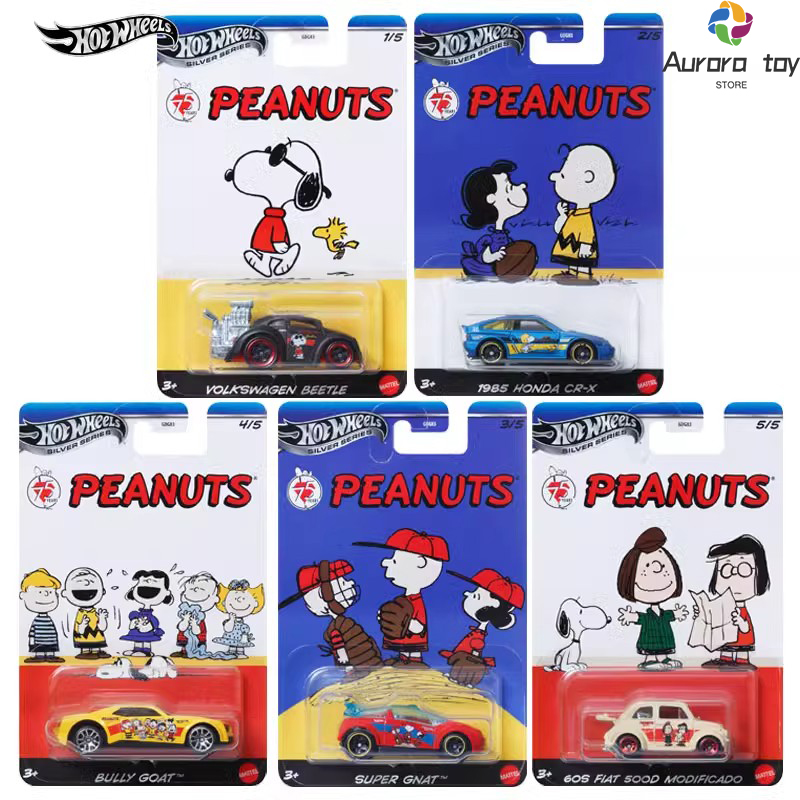 Mattel Toy Hot Wheels - 1/64 Hot Wheels модель автомобиля Snoopy