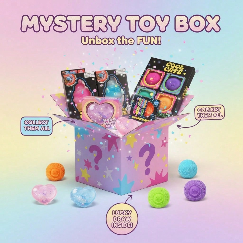 Серия сенсорных мягких игрушек – обзор и цена Mystery Box Blind Bag